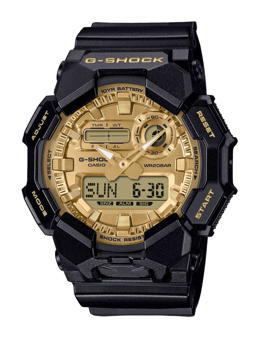 G-Shock GA-010 Series 51,9 mm Quartz Saat GA-010GGB-1A9DR