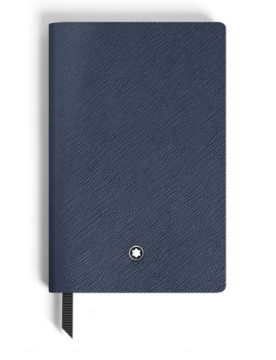Montblanc Sartorial Deri Mavi Küçük Boy Defter 134724