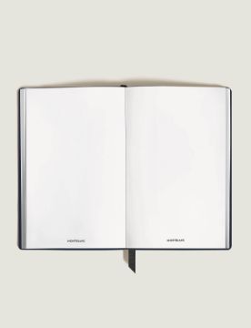 Montblanc Sartorial Deri Mavi Küçük Boy Defter 134724