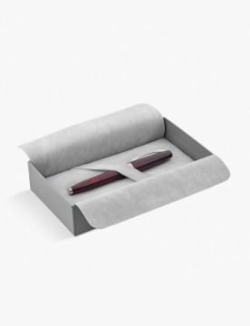 Visconti Michelangelo Yarı Saydam Kırmızı Dolma Kalem - B Uç KP67-02-FP10-B