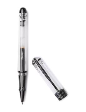 Pineider Avatar UR Demo Black Clear Roller Kalem SR0M0PP3902438