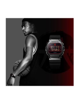 G-Shock Dijital 5600 Serisi - Rui Hachimura İmzalı Model 43,2 mm Quartz Saat GM-5600RH-1DR