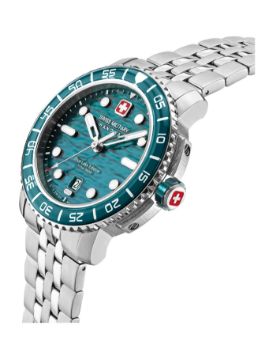 Swiss Military Swiss Blue Lake 44 mm Quartz Saat SMWGH0004501