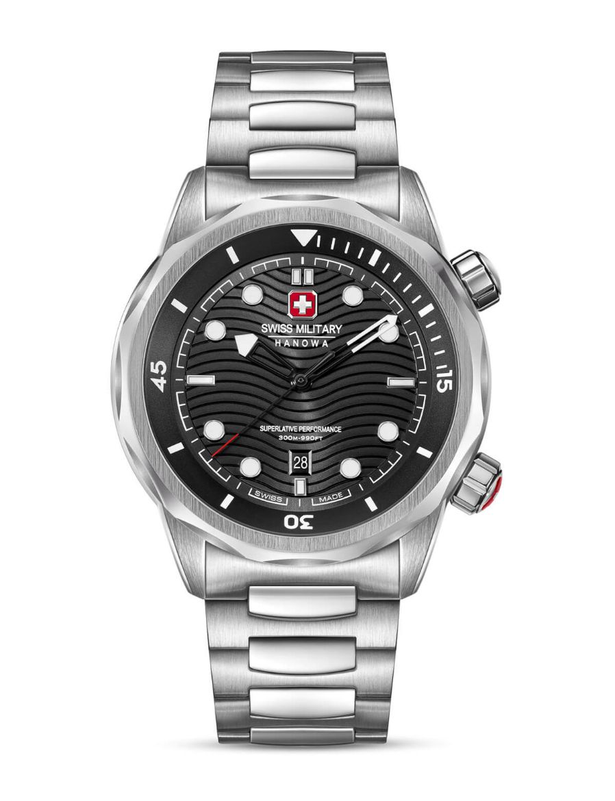 Swiss Military Breakwater 43 mm Quartz Saat SMWGH0006404