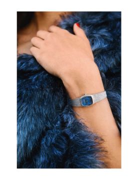 Bulova Goddess of Time Sodalite 17 mm Quartz Saat 96L343