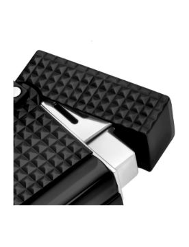 S.T. Dupont Siyah Elmas Kesim Başlıklı Çakmak Kolye 27068CH