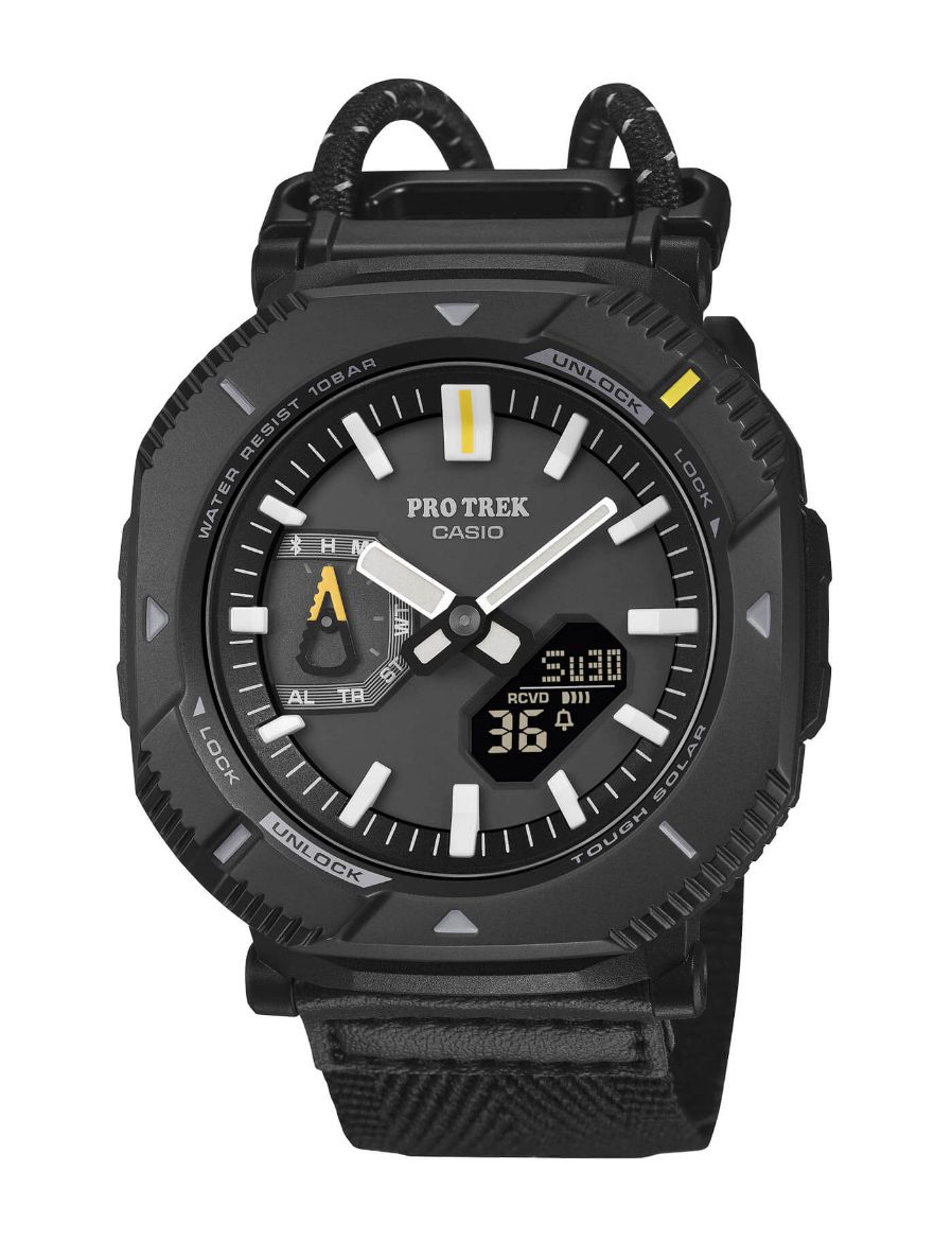 Casio PRJ-B001 Serisi 46 mm Quartz Saat PRJ-B001B-1DR