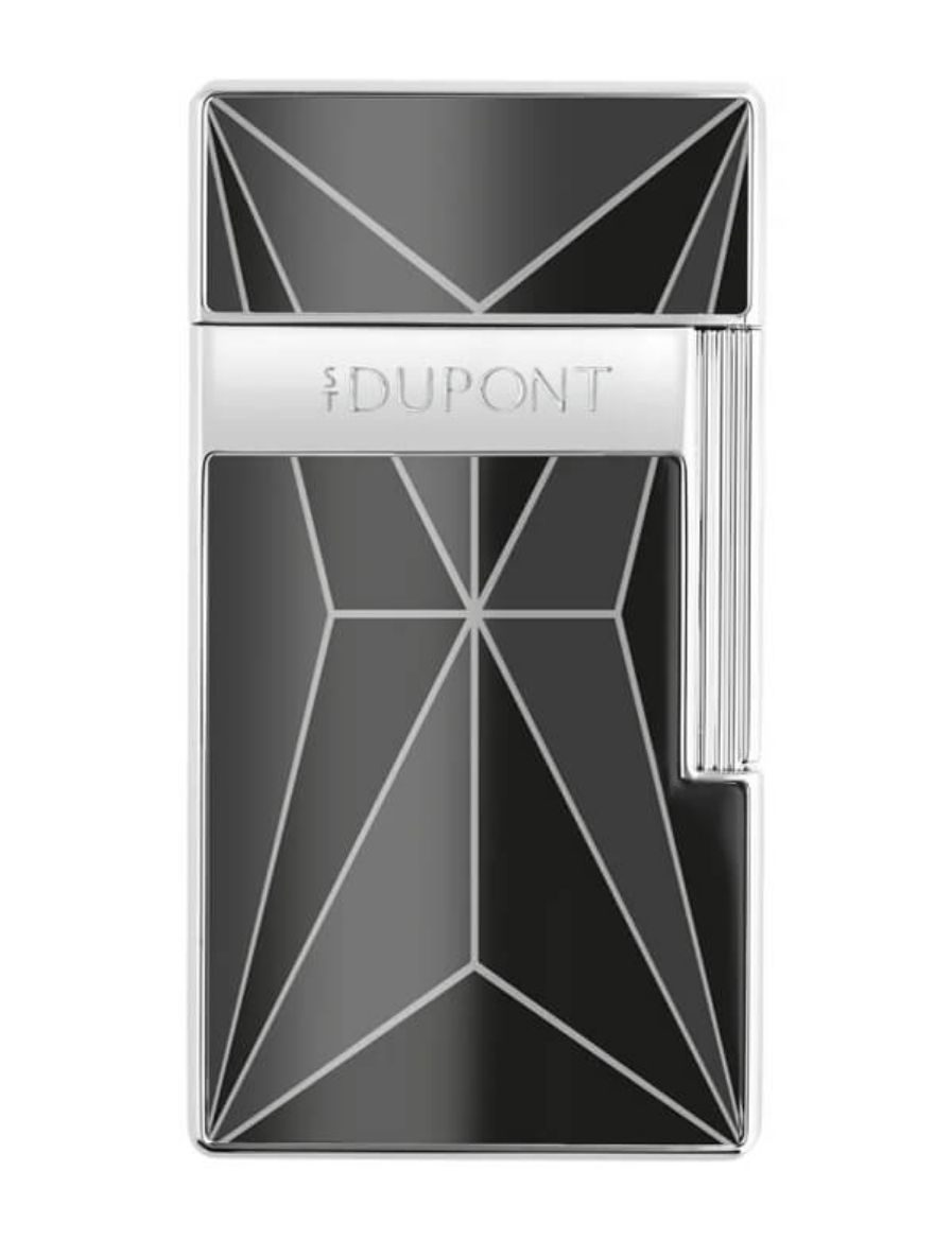 S.T. Dupont Biggy Lighter Fire X Black Chrome Çakmak 25277