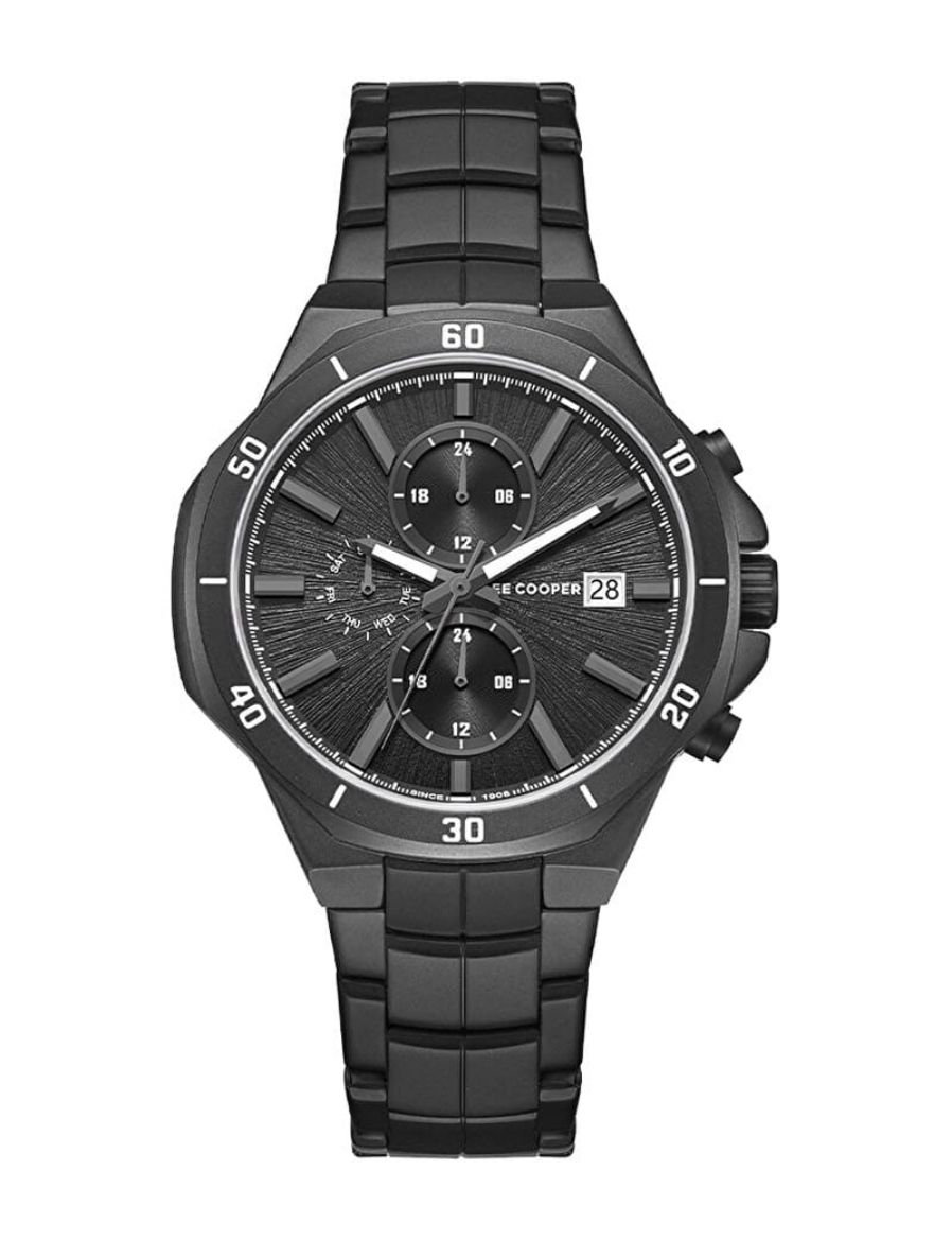 Lee Cooper 41.5 mm Quartz Saat LC08087.660