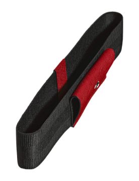 Montblanc Sartorial Lastikli Kırmızı Deri Kalem Kılıfı 220379