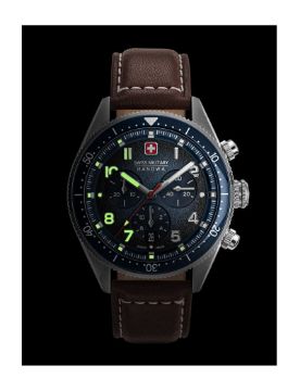 Swiss Military Greyhound Chrono 43 mm Quartz Saat SMWGC0003802