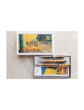 Visconti Van Gogh Cafe Terrace at Night Dolma Kalem B Uç KP12-18-FP-B