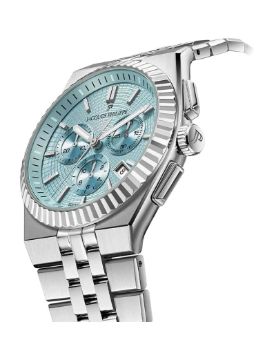 Jacques Philippe Virtus Chrono 40 mm Quartz Saat JPQGC10513X6LB