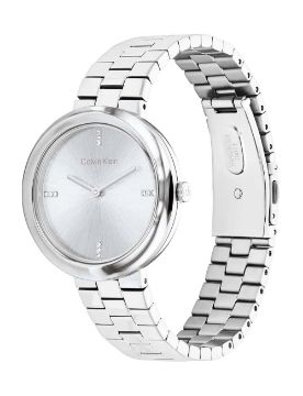 Calvin Klein Twisted Bezel 34 mm Quartz Saat CK25100093