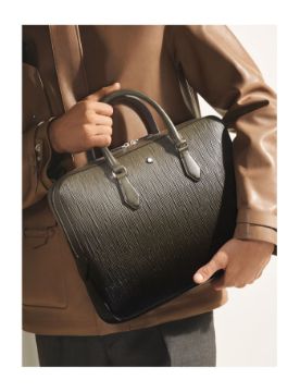 Montblanc Corteccia Sfumato Deri İnce Evrak Çantası 220269