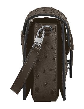 Montblanc Devekuşu Dokulu Deri Nib Çapraz Çanta 220472