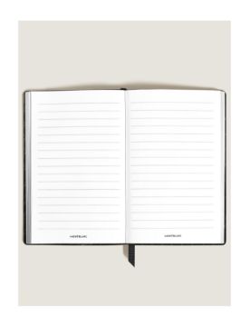 Montblanc Timsah Desenli Deri Siyah Küçük Boy Defter 135975