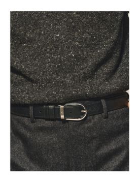 Montblanc At Nalı Tokalı 30 mm Çift Taraflı Deri Kemer 222389