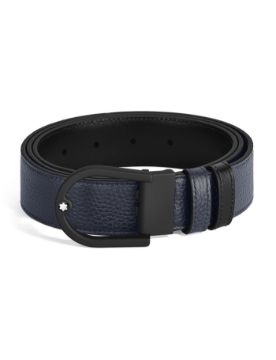 Montblanc At Nalı Tokalı 35 mm Çift Taraflı Deri Kemer 222413