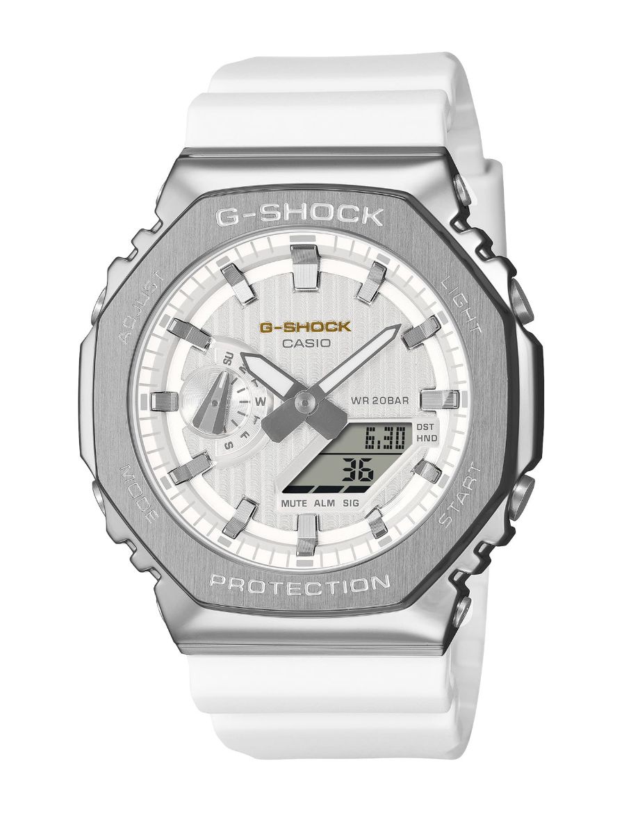 G-Shock Seasonal Collection 2025 G-STEEL 2100 Series Limitli Üretim 44.4 mm Quartz Saat GM-2110SH-7ADR