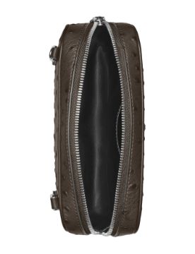 Montblanc Devekuşu Derisi Desenli Mini Çapraz Çanta 220469