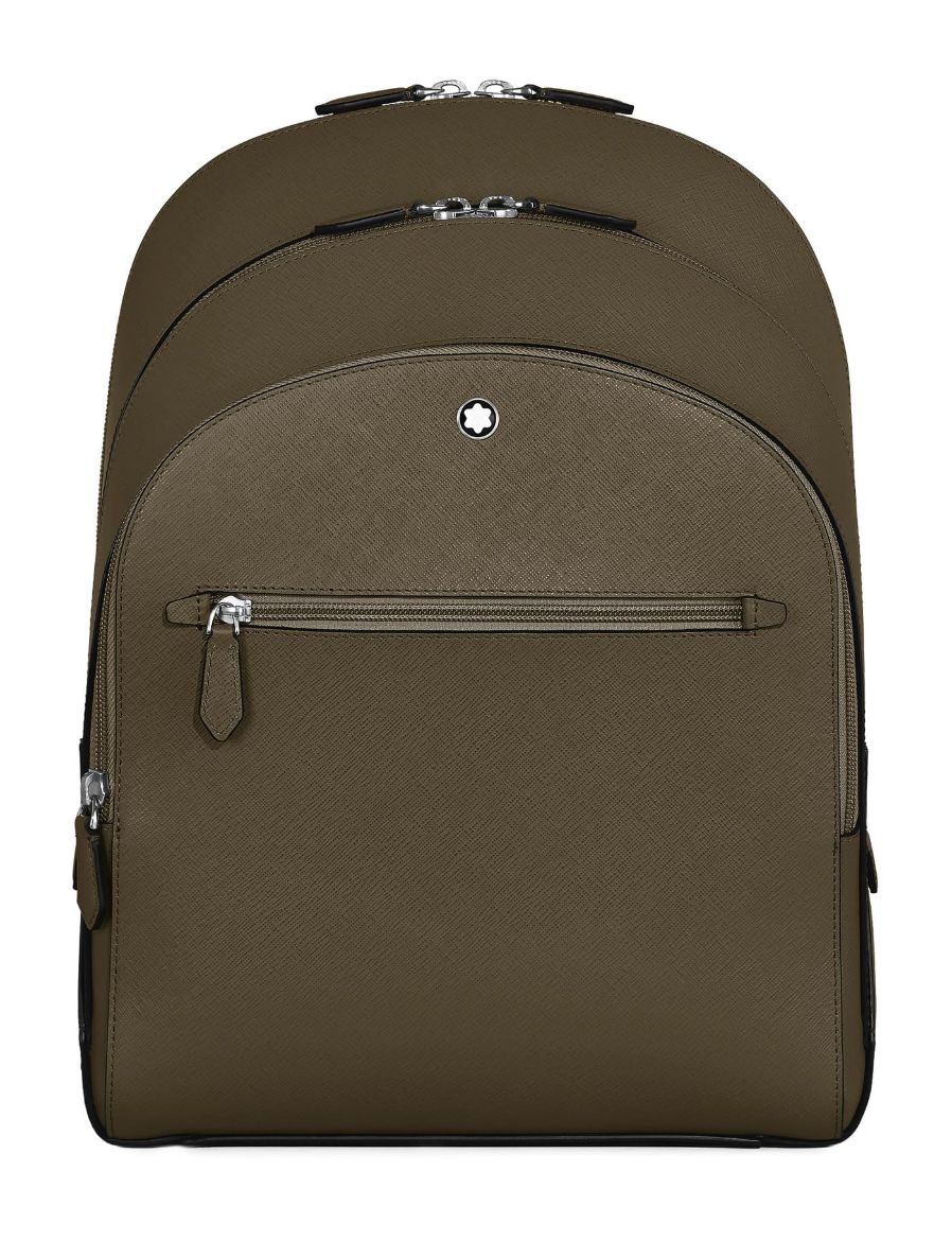 Montblanc Sartorial Deri 3 Bölmeli Orta Boy Sırt Çantası 221542