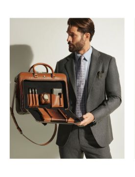 Montblanc Writing Traveller Deri Çanta 221684