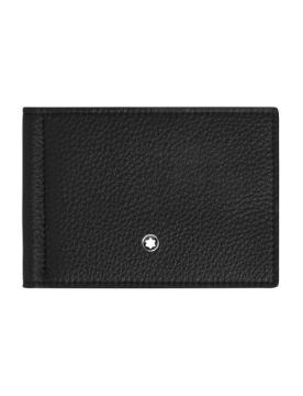 Montblanc Grain Deri Para Klipsli 6 Bölmeli Cüzdan 221402