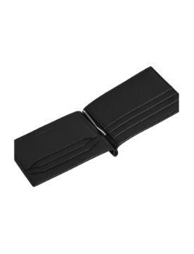 Montblanc Grain Deri Para Klipsli 6 Bölmeli Cüzdan 221402