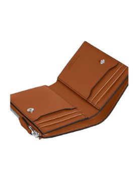 Montblanc Corteccia Sfumato Deri 6 Bölmeli Mini Cüzdan 221412