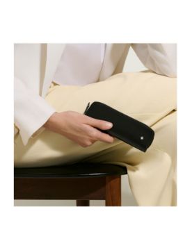 Montblanc Meisterstück Deri Fermuarlı 1'li Kalemlik 221444