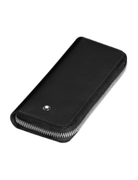 Montblanc Meisterstück Deri Fermuarlı 2'li Kalemlik 221452