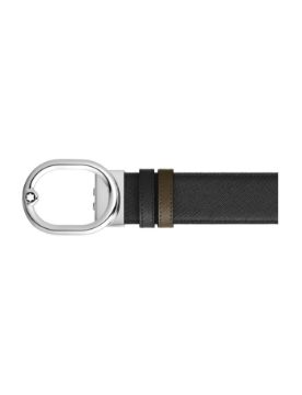 Montblanc L'Ovale Sartorial Deri 35 mm Çift Taraflı kemer 222237
