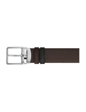 Montblanc Everyday Sartorial Deri 35 mm Çift Taraflı Kemer 222361