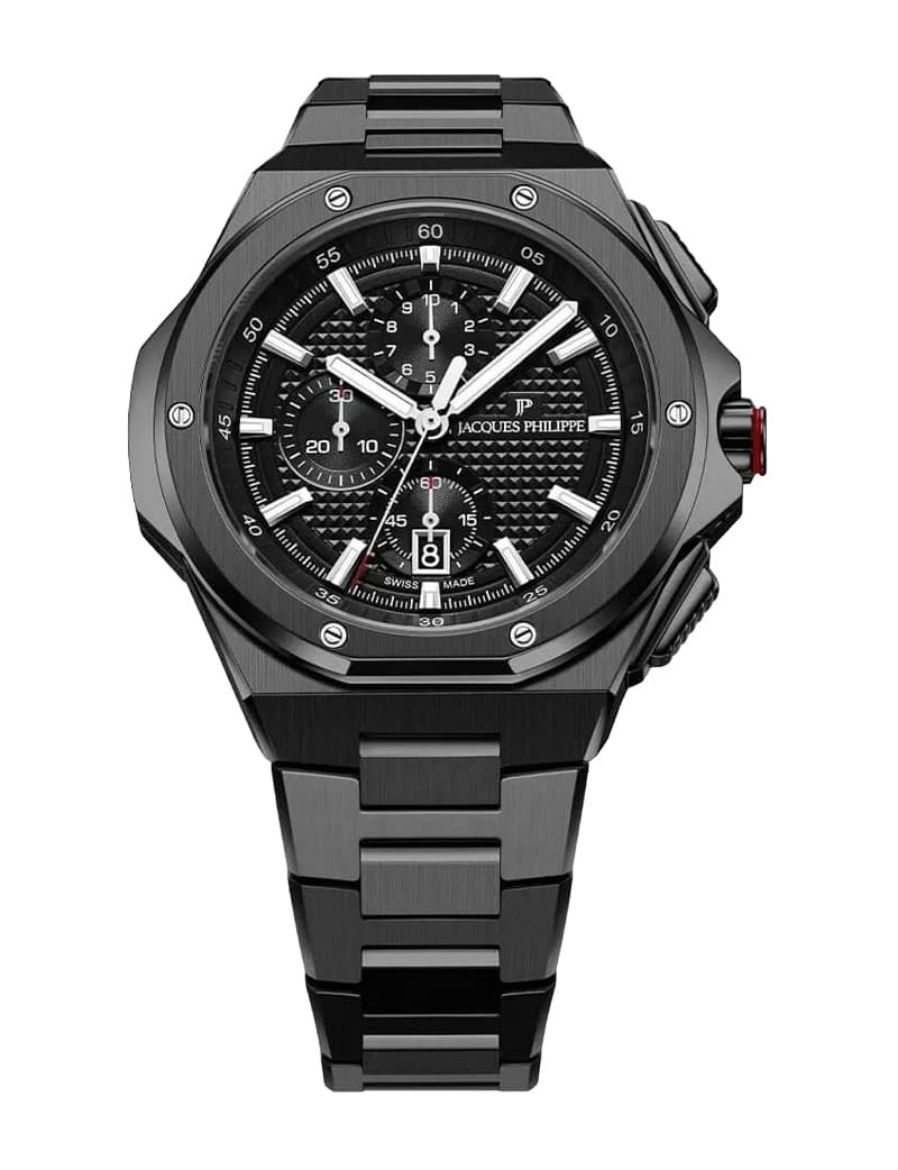 Jacques Philippe 44 mm Quartz Saat JPQGC488317XS