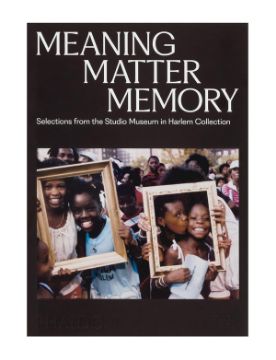 Phaidon Meaning Matter Memory: Selections from the Studio Museum in Harlem Collection 9781838669348
