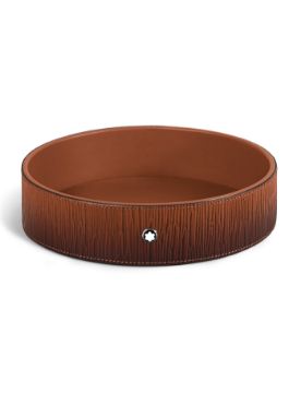 Montblanc Corteccia Sfumato Deri Büyük Yuvarlak Masa Tepsisi 136775
